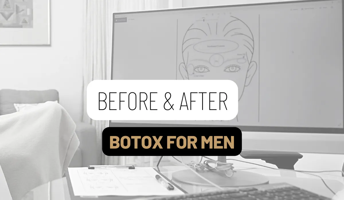 Before and After Botox For Men